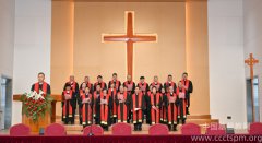 钦州市基督教堂举行祝圣献堂典礼
